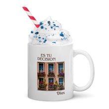 Cargar imagen en el visor de la galería, White glossy mug