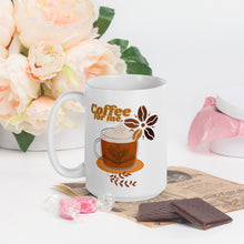 Cargar imagen en el visor de la galería, Taza blanca brillante