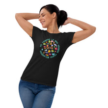 Cargar imagen en el visor de la galería, Women's short sleeve t-shirt