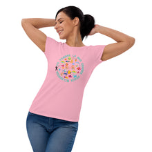 Cargar imagen en el visor de la galería, Women's short sleeve t-shirt