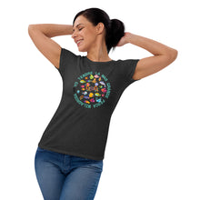 Cargar imagen en el visor de la galería, Women's short sleeve t-shirt