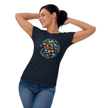 Cargar imagen en el visor de la galería, Women's short sleeve t-shirt