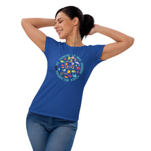 Cargar imagen en el visor de la galería, Women's short sleeve t-shirt