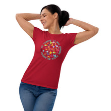 Cargar imagen en el visor de la galería, Women's short sleeve t-shirt