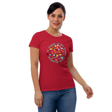 Cargar imagen en el visor de la galería, Women's short sleeve t-shirt