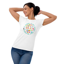 Cargar imagen en el visor de la galería, Women's short sleeve t-shirt