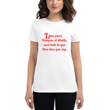 Cargar imagen en el visor de la galería, Women's short sleeve t-shirt