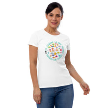 Cargar imagen en el visor de la galería, Women's short sleeve t-shirt