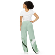 Cargar imagen en el visor de la galería, All-over print unisex wide-leg pants