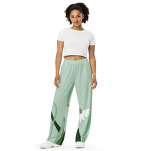 Cargar imagen en el visor de la galería, All-over print unisex wide-leg pants
