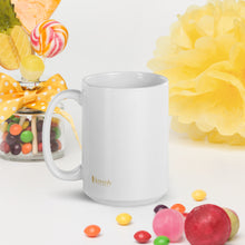Cargar imagen en el visor de la galería, White glossy mug