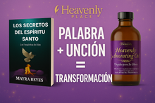 Cargar imagen en el visor de la galería, BUMDLE PREMIUN &quot; Heavenly Anointing Oil + Libro Los Secretos del Espíritu Santo &quot;
